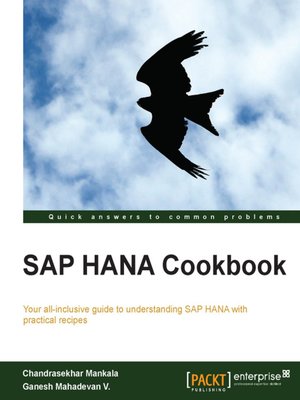 cover image of SAP HANA Cookbook